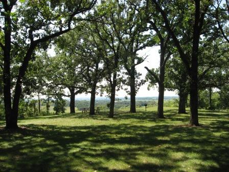Magnolia Bluff Park view